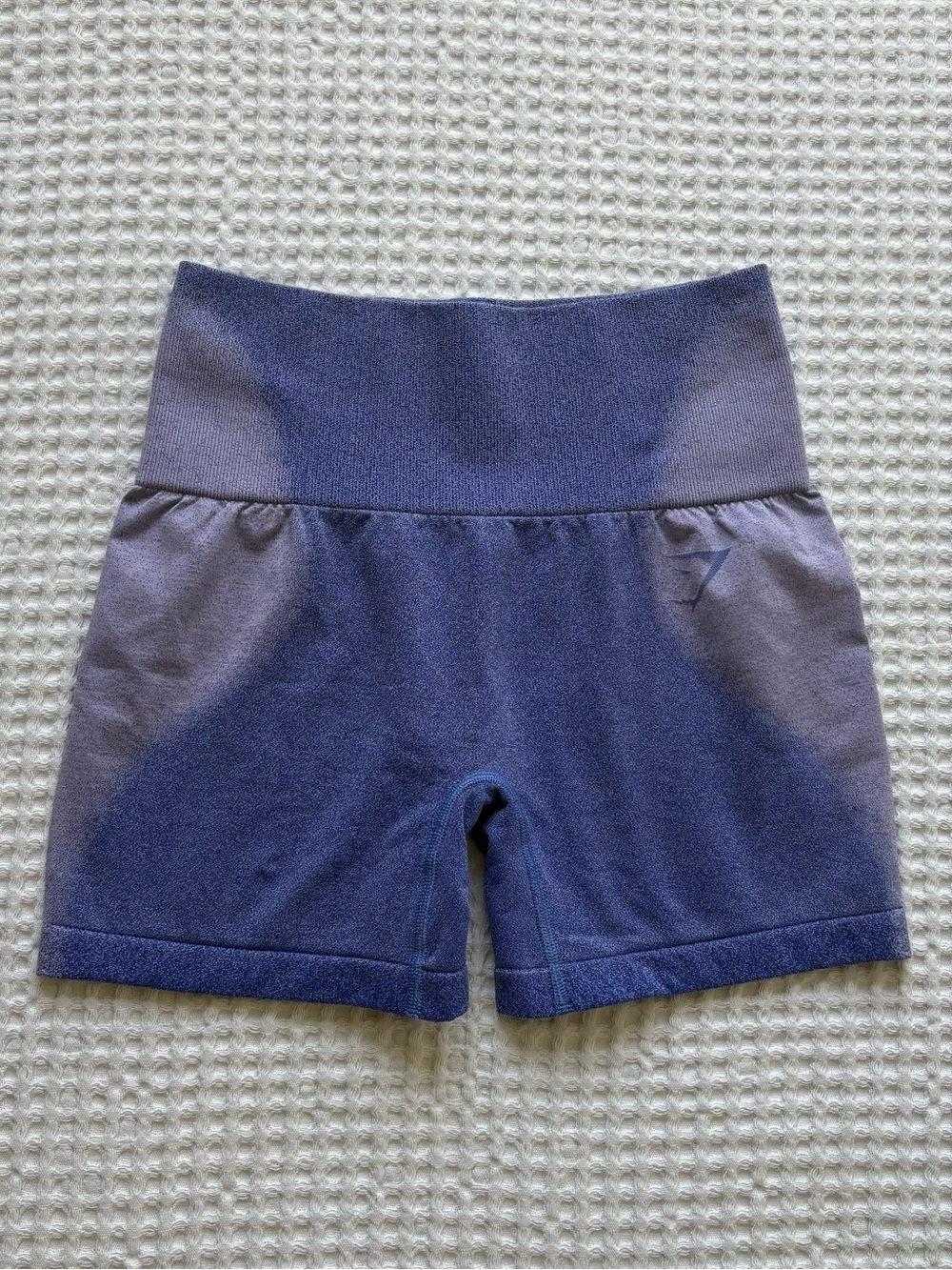Gymshark Blur Seamless High Waist Shorts Purple Rare Color S